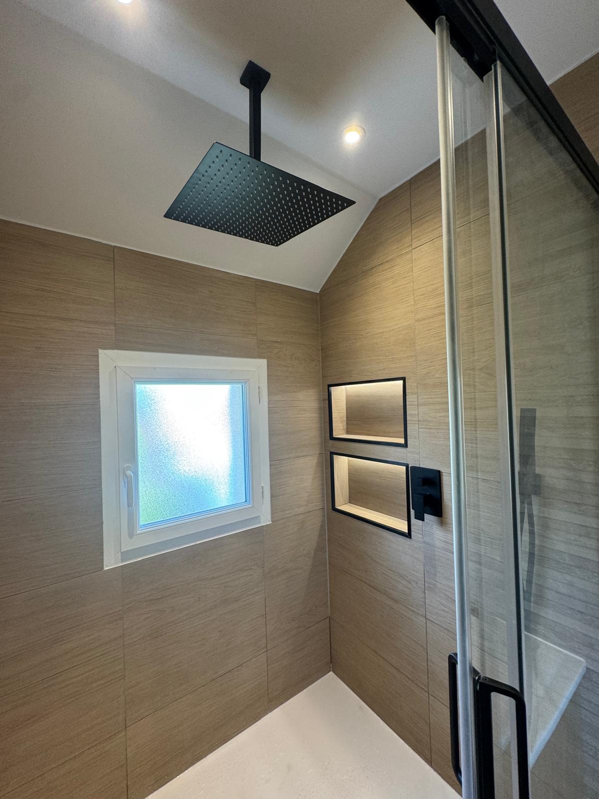 Douche à l'italienne